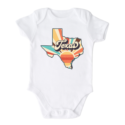 Texas Baby Onesie® Texas State Shirt for Kids Tshirt Texas Bodysuit for Baby Gift