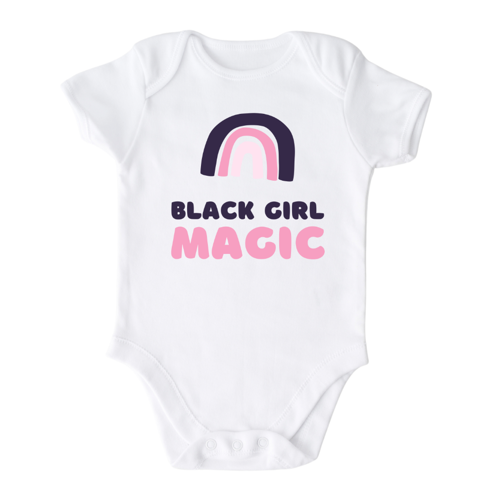 Cute Baby Shower Gift Ideas Black Girl Magic Baby Onesie®