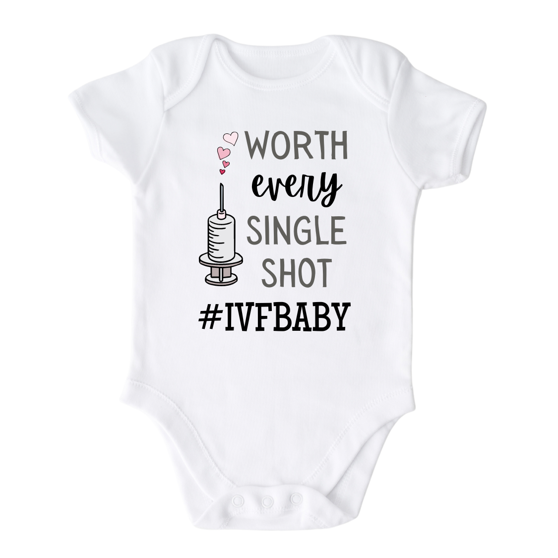 Single Shot Baby Onesie