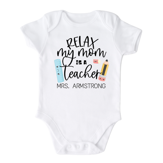 Teacher Baby Onesie