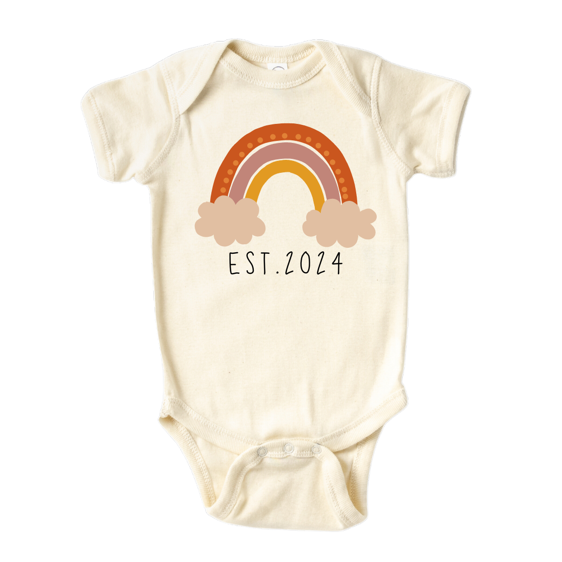 Rainbow Baby Onesie® Custom Rainbow Kid Tshirt Baby Announcement Baby Outfit for Baby Gift for Baby Shower Gift