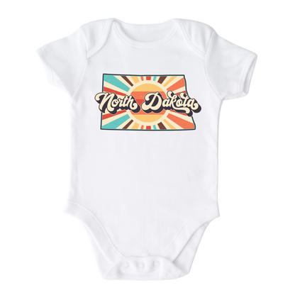 North Dakota Baby Onesie® North Dakota State Shirt for Kids Tshirt North Dakota