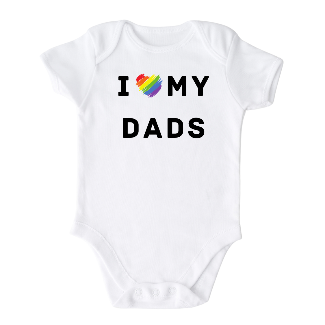 I Love My Dads Baby Onesie® Kids Shirt