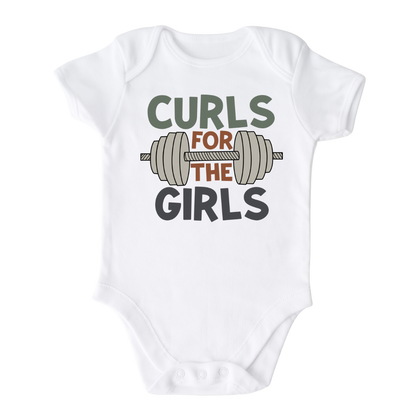 Cute Shirt Baby Onesie® Curls for The Girls Baby Shower Gift Newborn Clothes