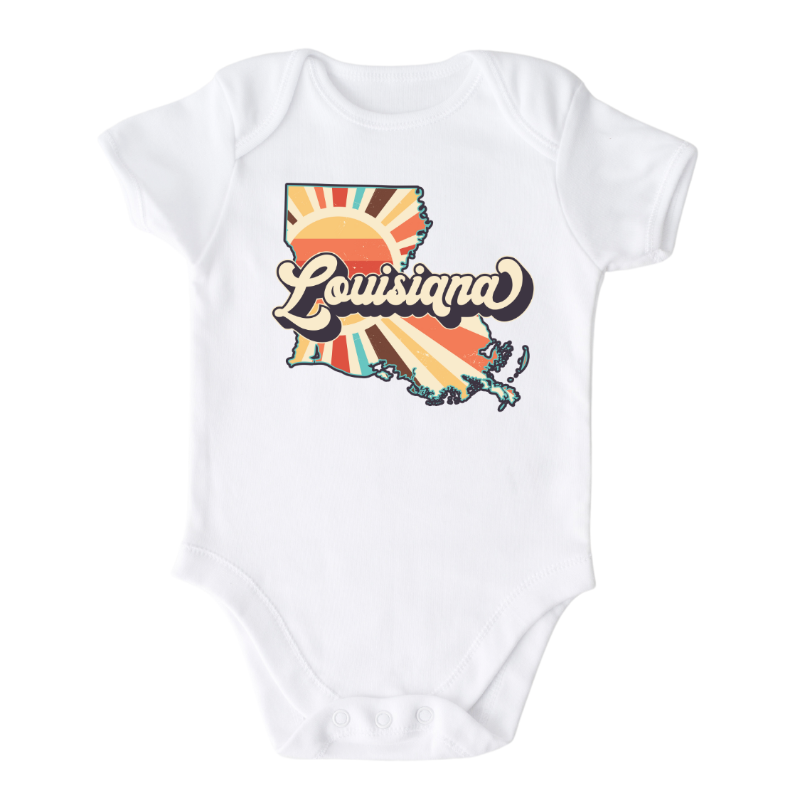 Louisiana Baby Onesie® Louisiana State Shirt for Kids Tshirt Louisiana Bodysuit for Baby Gift