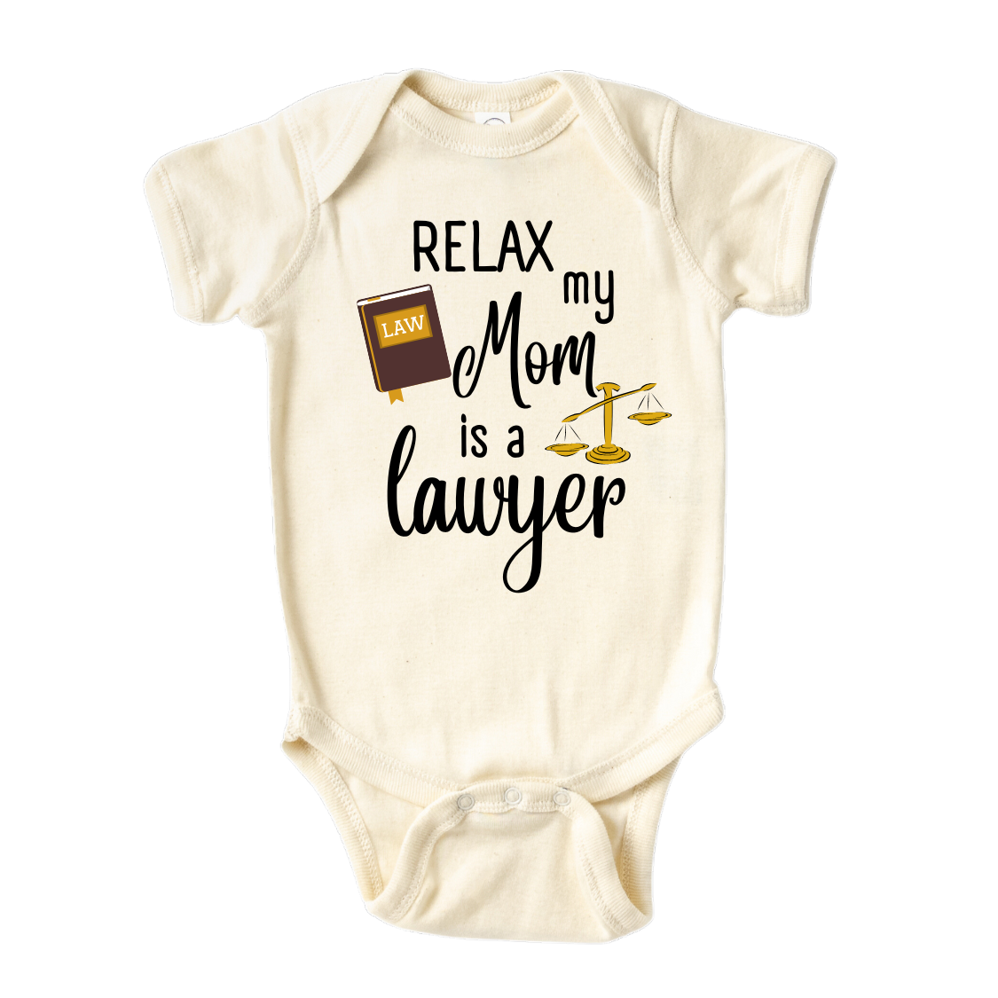 Lawyer Baby Onsie - Gift for mom - Mother's Day gift - Custom Baby Clothes for Newborn - Gift for Newborn - Baby Shower Gift - My Mom Is A Lawyer