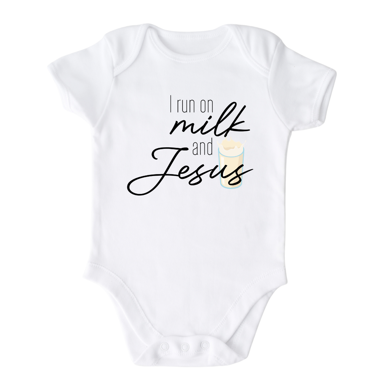 White Baby Bodysuit