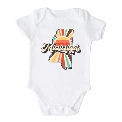 Mississippi Baby Onesie® Mississippi State Shirt for Kids Tshirt Mississippi Bodysuit