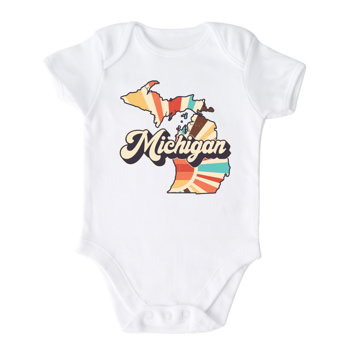 Michigan Baby Onesie® Michigan State Shirt for Kids Tshirt Michigan Bodysuit for Baby Gift