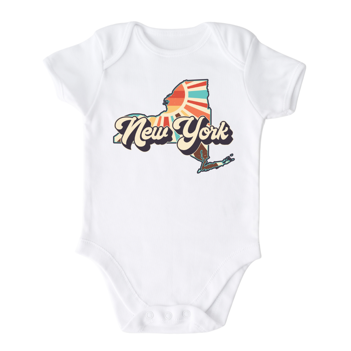 New York Baby Onesie® New York State Shirt for Kids Tshirt New York Bodysuit