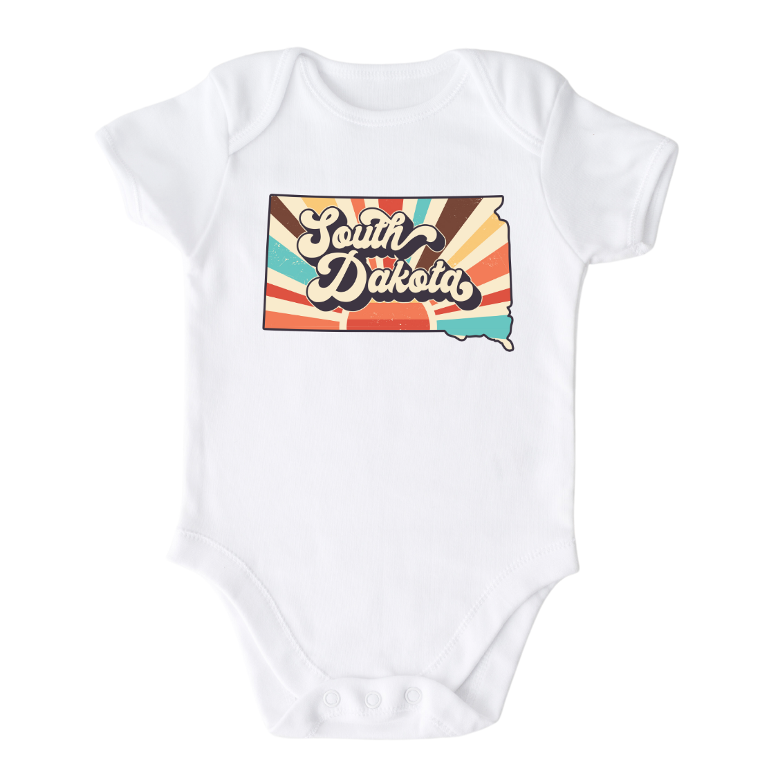 South Dakota Baby Onesie® South Dakota State Shirt for Kids Tshirt South Dakota Bodysuit for Baby Gift