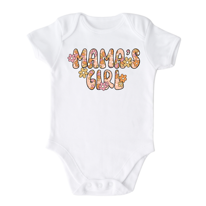 Children Clothing Baby Onesie® Floral Mama's Girl Bodysuit Baby Shower Gift for Mother's Day