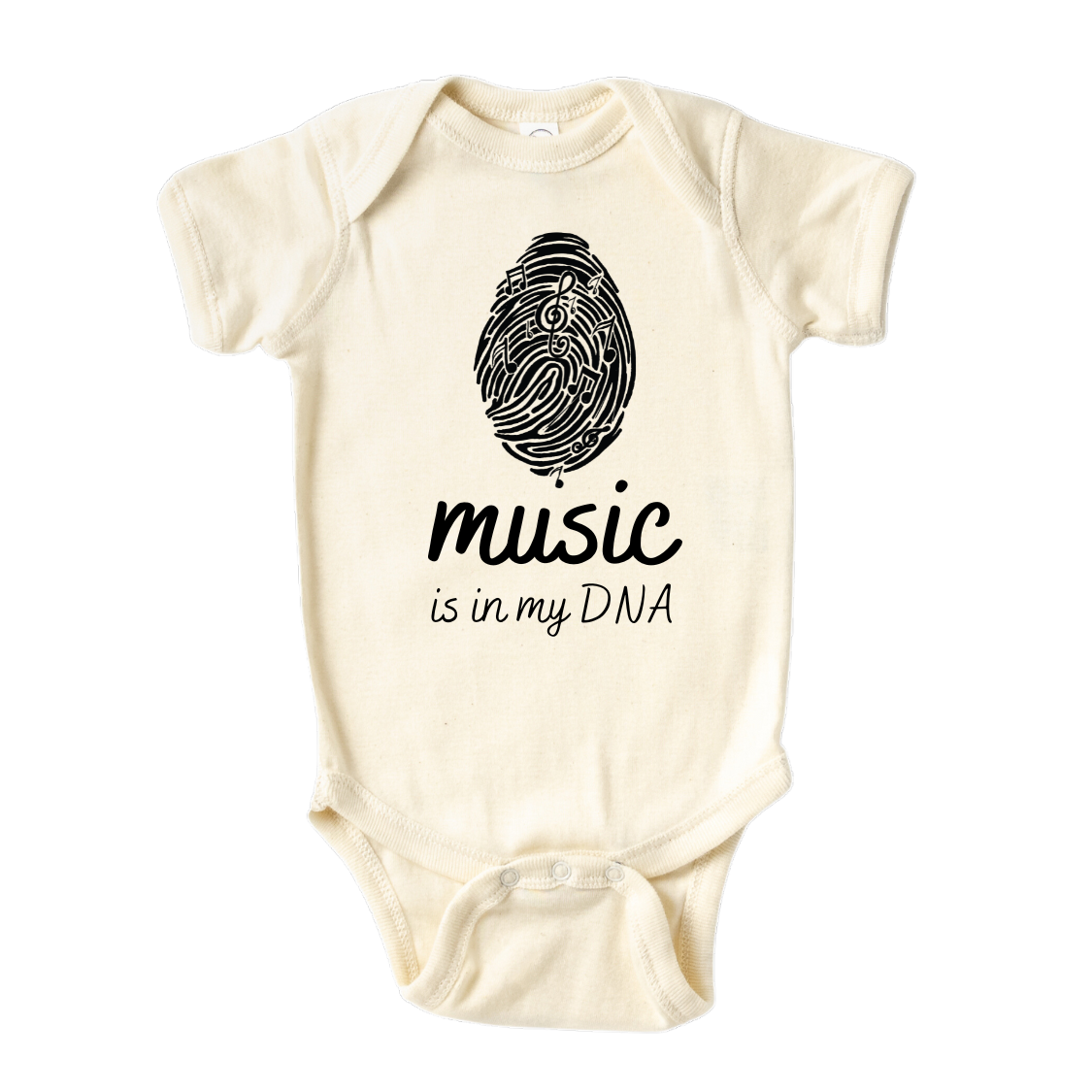 Baby Onesie® Music is In My DNA Baby Infant Clothing for Baby Shower Gift