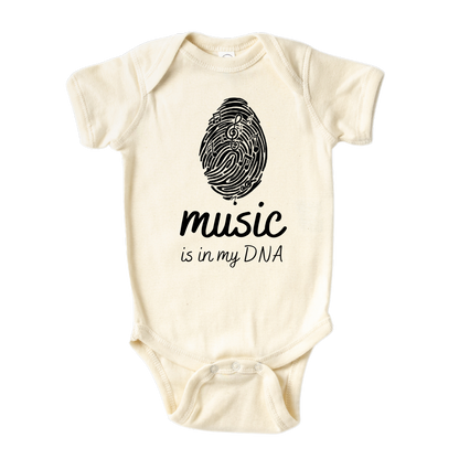 Baby Onesie® Music is In My DNA Baby Infant Clothing for Baby Shower Gift