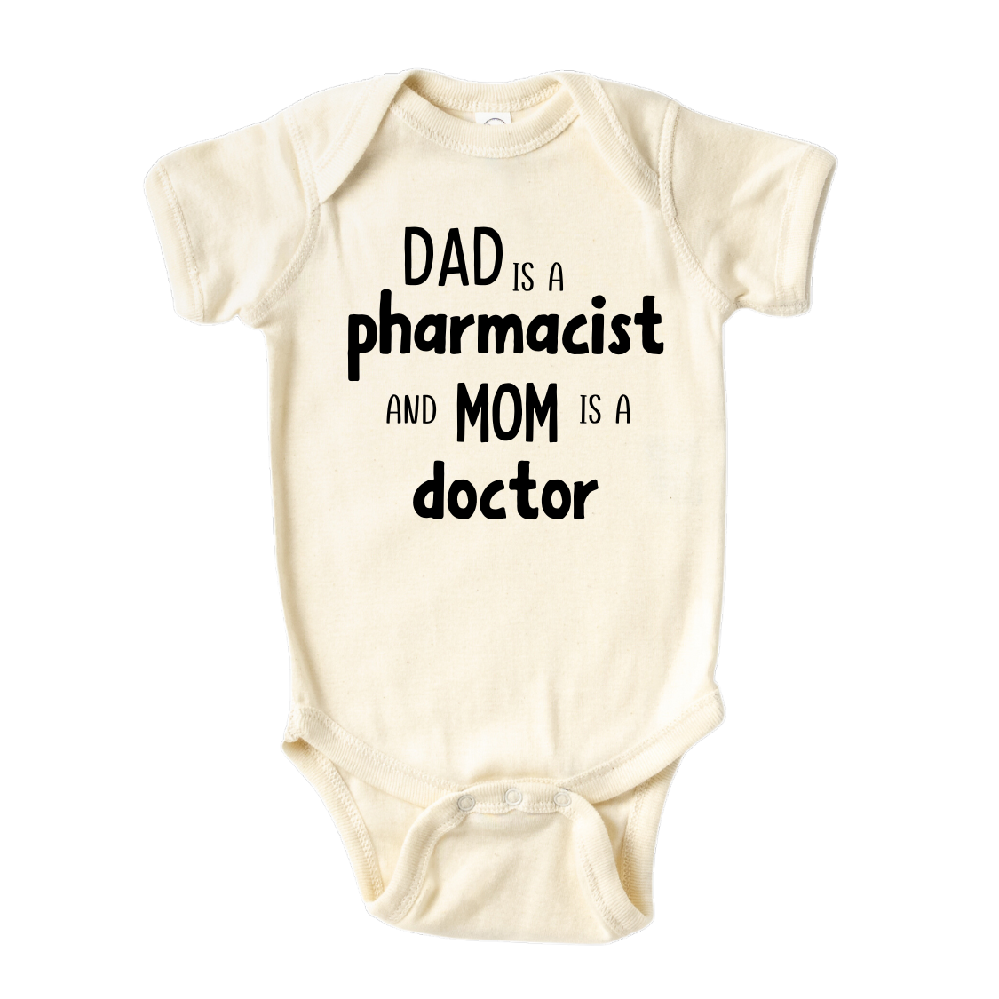 Baby Onesie® Dad Is A Pharmacist and Mom is A Doctor Baby Infant Clothing