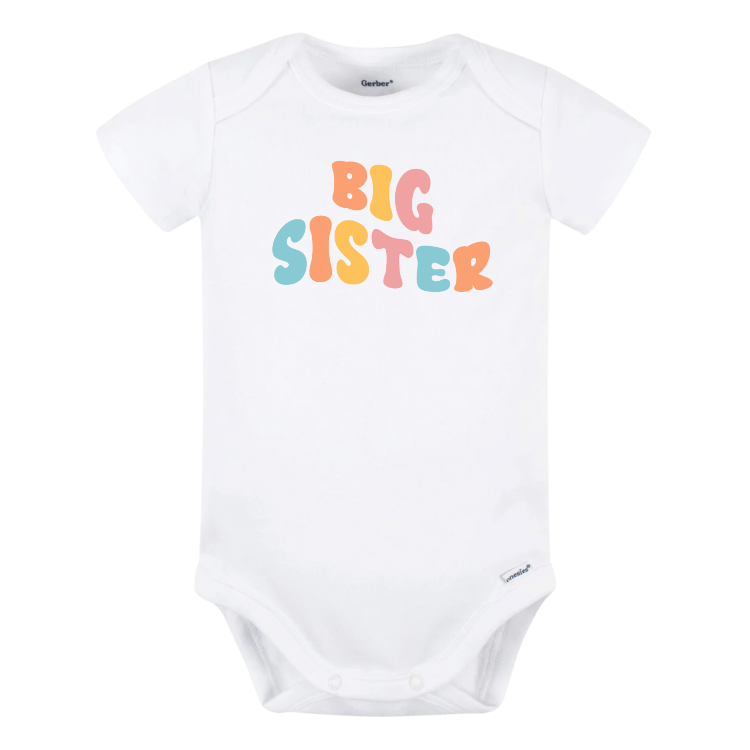 Cute Big Sister Tshirt Big Sister Reveal Cute Girl Tshirt