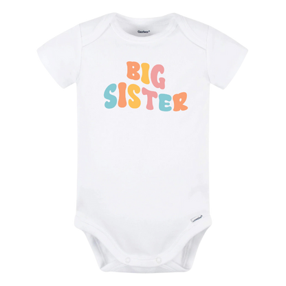 Cute Big Sister Tshirt Big Sister Reveal Cute Girl Tshirt