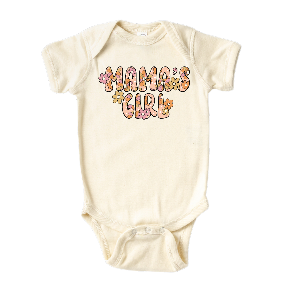 Children Clothing Baby Onesie® Floral Mama's Girl Bodysuit Baby Shower Gift for Mother's Day