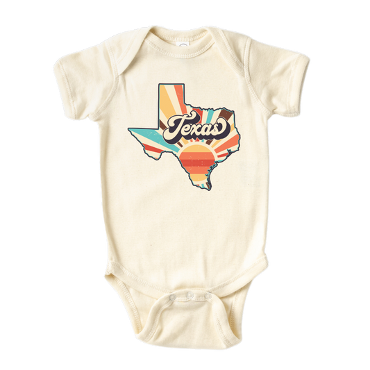 Texas Baby Onesie® Texas State Shirt for Kids Tshirt Texas Bodysuit for Baby Gift