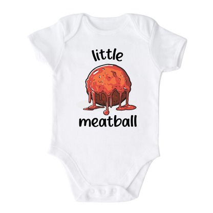 Cute Baby Onesies® Little Meatball Baby Bodysuit for Newborn Outfit for Baby Shower Gift Ideas Meatball Tshirt