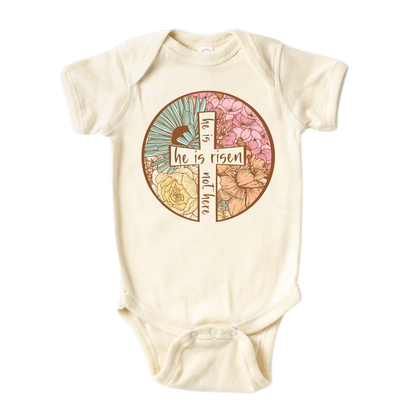 Baby Onesie® He Is Risen Easter Cute Baby Clothing for Baby Shower Gift Newborn