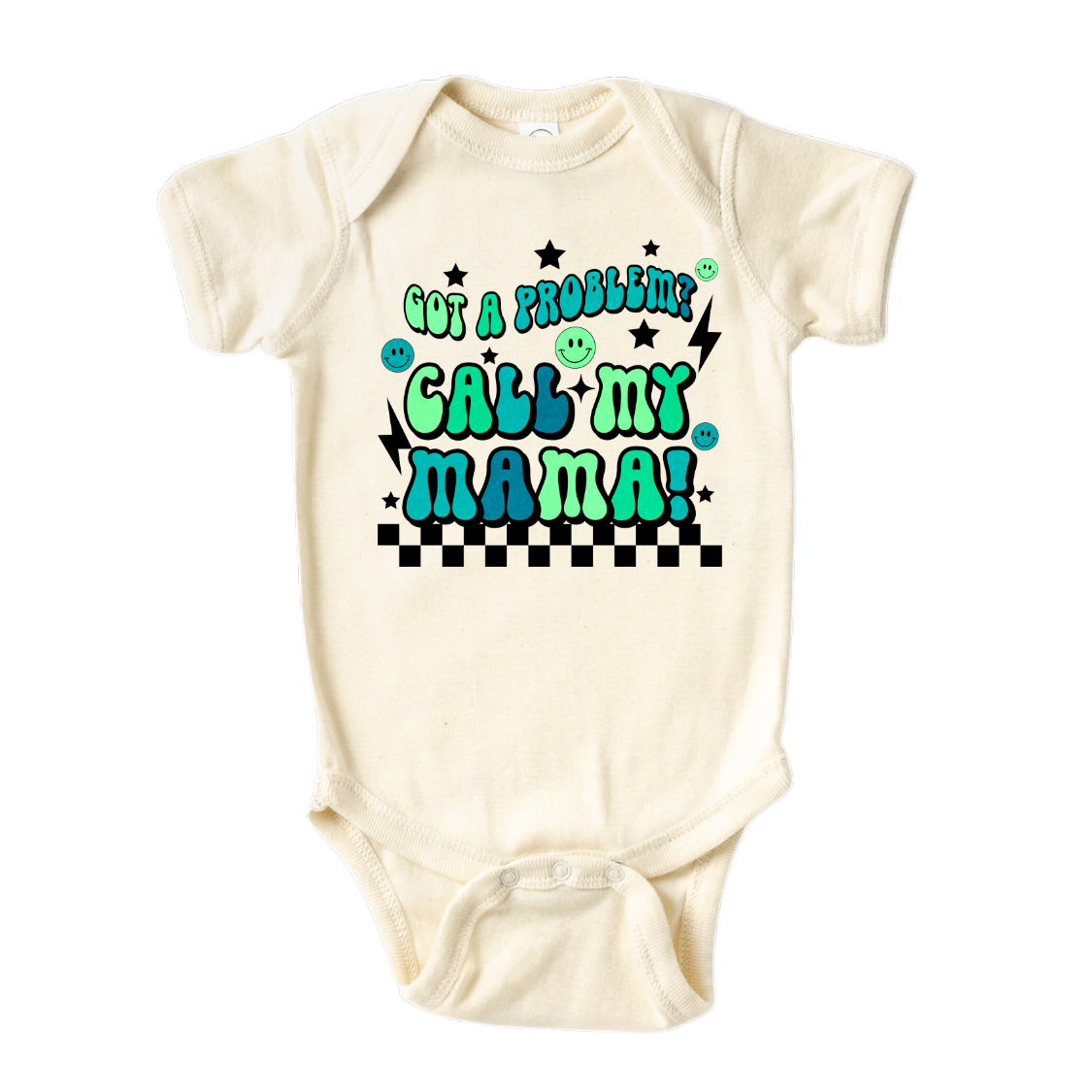 Baby Onesie® Got A Problem Call My Mama Cute Clothes for Baby Shower Gift for Newborn