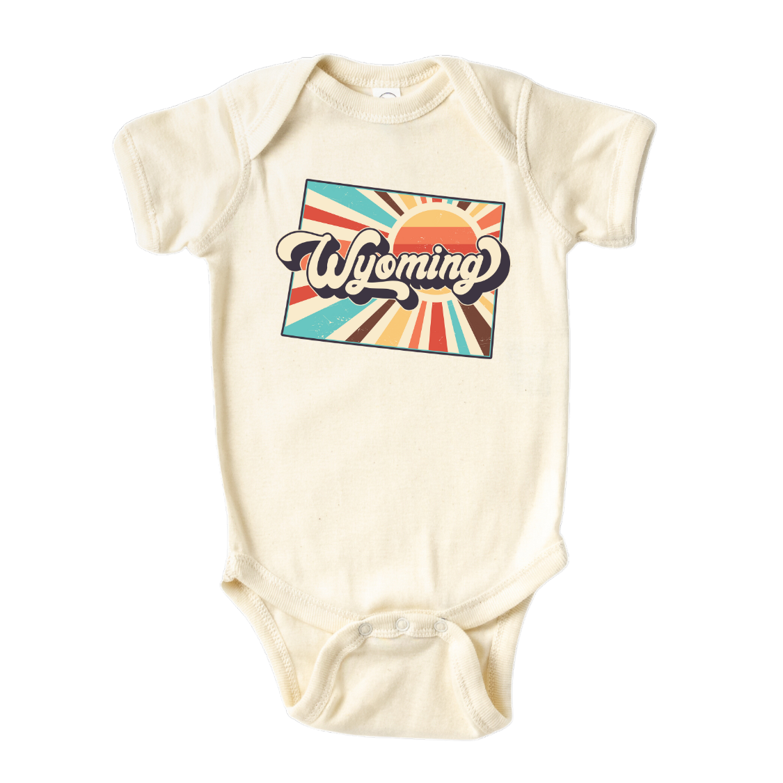 Wyoming Baby Onesie® Wyoming State Shirt for Kids Tshirt Wyoming Bodysuit for Baby Gift