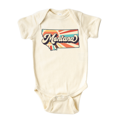 Montana Baby Onesie® Montana State Shirt for Kids Tshirt Montana Bodysuit for Baby Gift