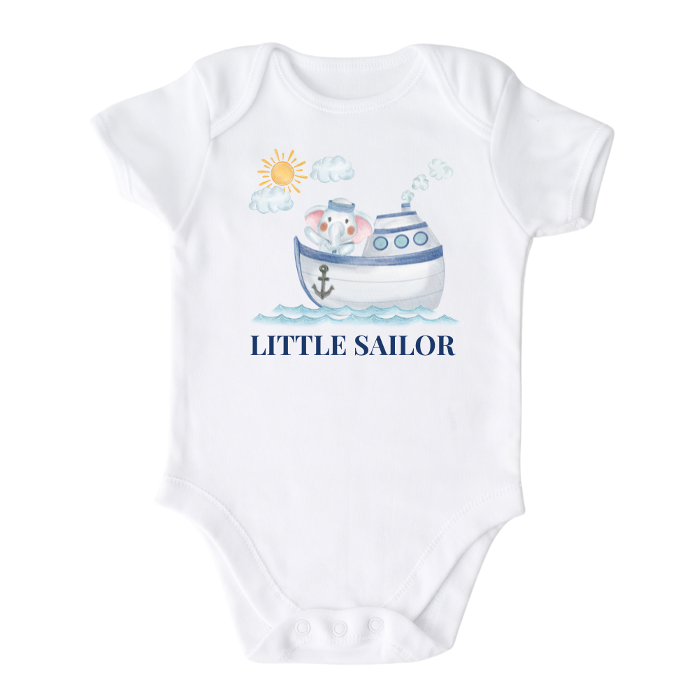 Cute Baby Onesies®  Little Sailor Baby Outfit Cute Newborn Clothes Sailing Kids Tee Exlorer