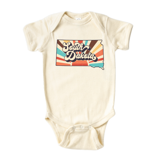 South Dakota Baby Onesie® South Dakota State Shirt for Kids Tshirt South Dakota Bodysuit for Baby Gift