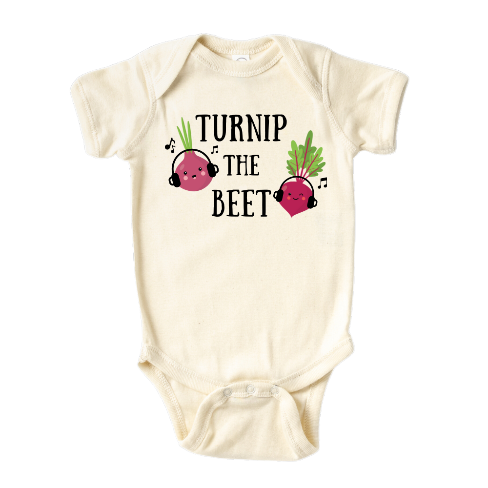 Baby Onesie® Turnip The Beat Cute Infant Clothing for Baby Shower Gift