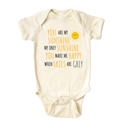 You Are My Sunshine Baby Baby Onesie® Cute Baby Clothes for Baby Outfit for Baby Shower Gift