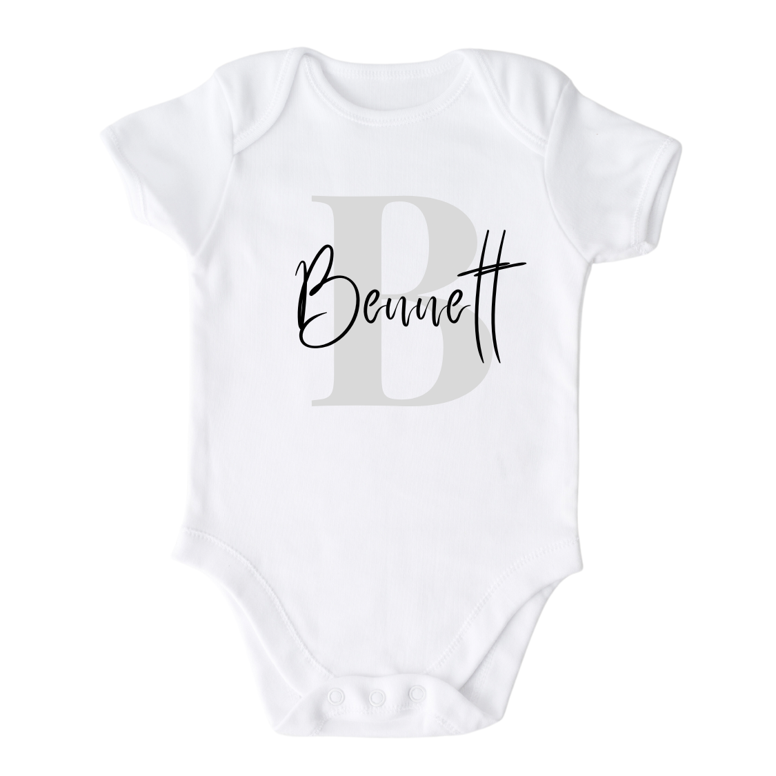 Baby Onesie - Baby Bodysuit - Custom Baby Name