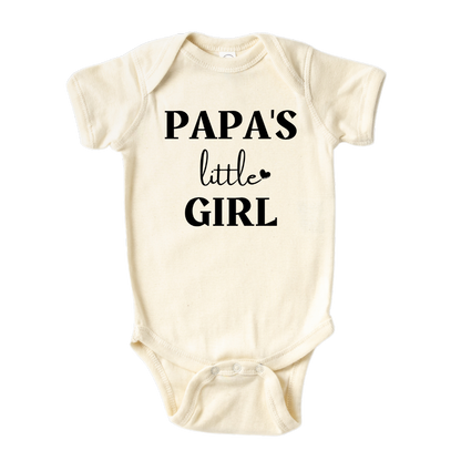 Papa's Little Girl Baby Onesie® Kids Shirt