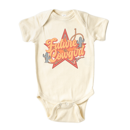 Children Clothing Baby Onesie® Future Cowgirl Bodysuit Baby Shower Gift Newborn