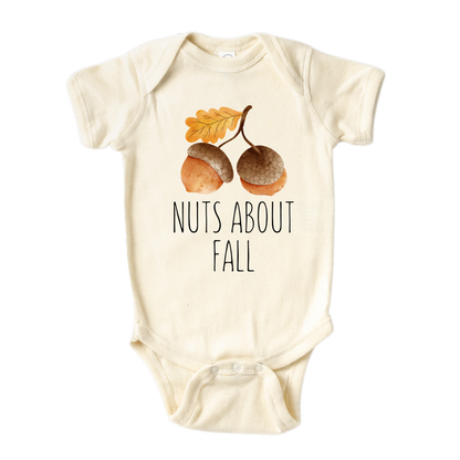 Nuts About Fall Baby Onesie® Cute Baby Clothes for Baby Outfit Newborn