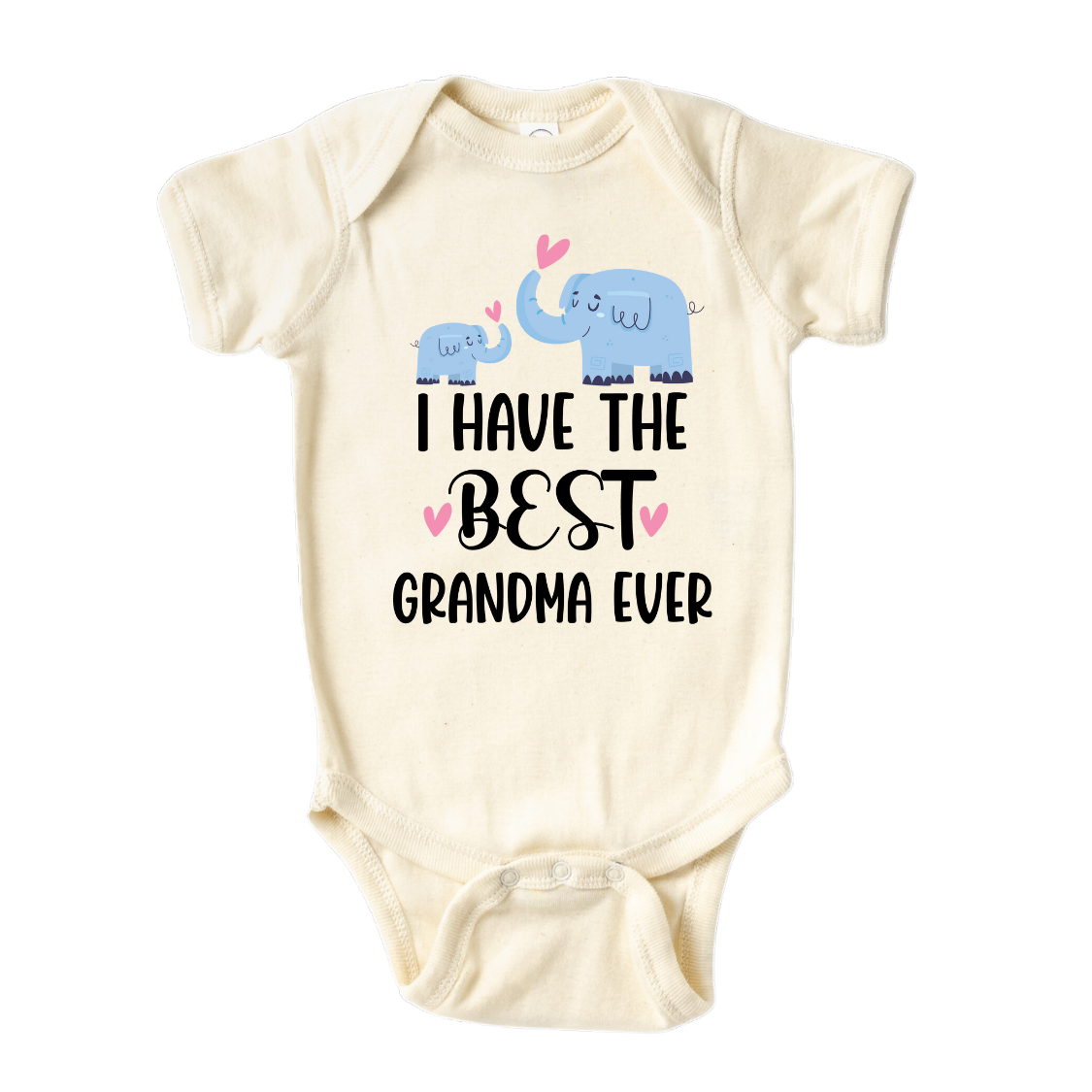 Kids Tshirt Baby Onesie® Best Grandma Elephant Baby Bodysuit Newborn Outfit Baby Shower