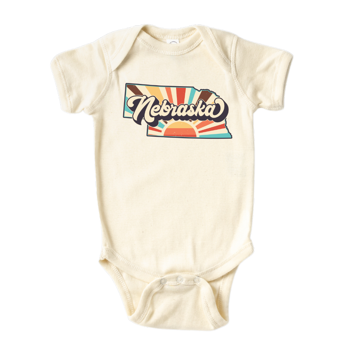 Nebraska Baby Onesie® Nebraska State Shirt for Kids Tshirt Nebraska Bodysuit