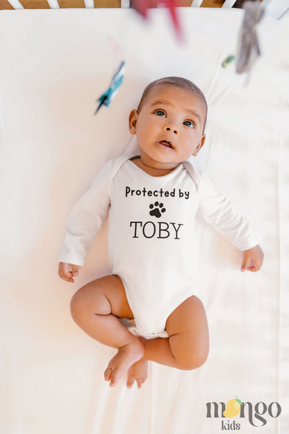 Protected By Custom Kids Shirt Baby Onesie® Todder TShirt