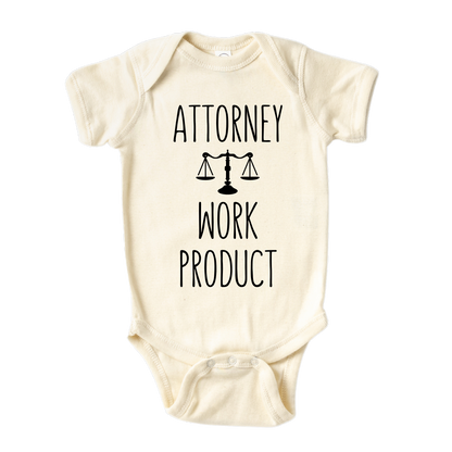 Attorney Work Product Baby Onesie