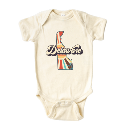 Delaware Baby Onesie® Delaware State Shirt for Kids Tshirt Delaware Bodysuit