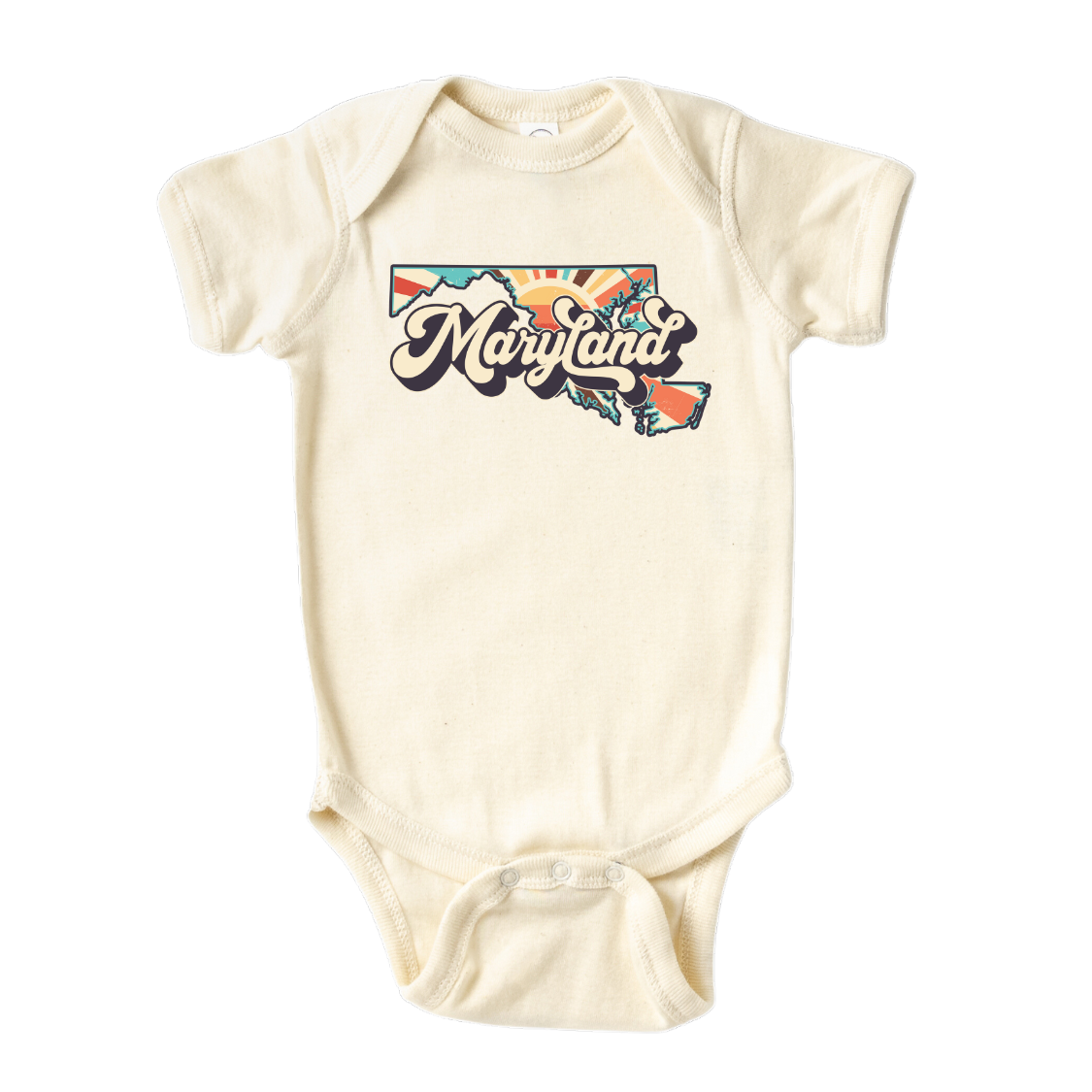 Maryland Baby Onesie® Maryland State Shirt for Kids Tshirt Maryland Bodysuit for Baby Gift