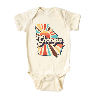 Georgia Baby Onesie® Georgia State Shirt for Kids Tshirt Georgia Bodysuit