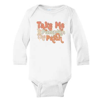 Baby Onesie® Take Me To The Pumpkin Patch Fall Baby Clothing for Baby Shower Gift