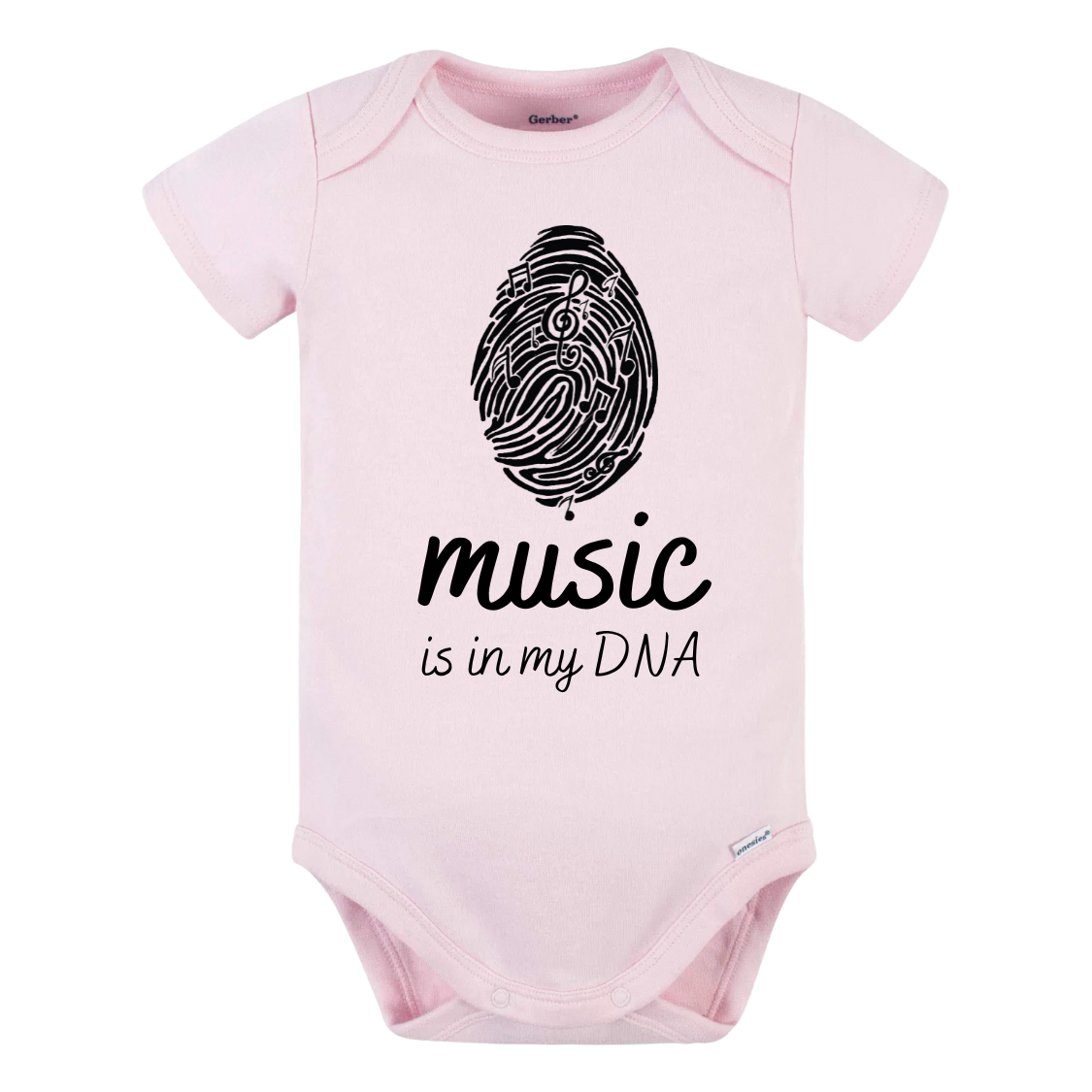 Baby Onesie® Music is In My DNA Baby Infant Clothing for Baby Shower Gift