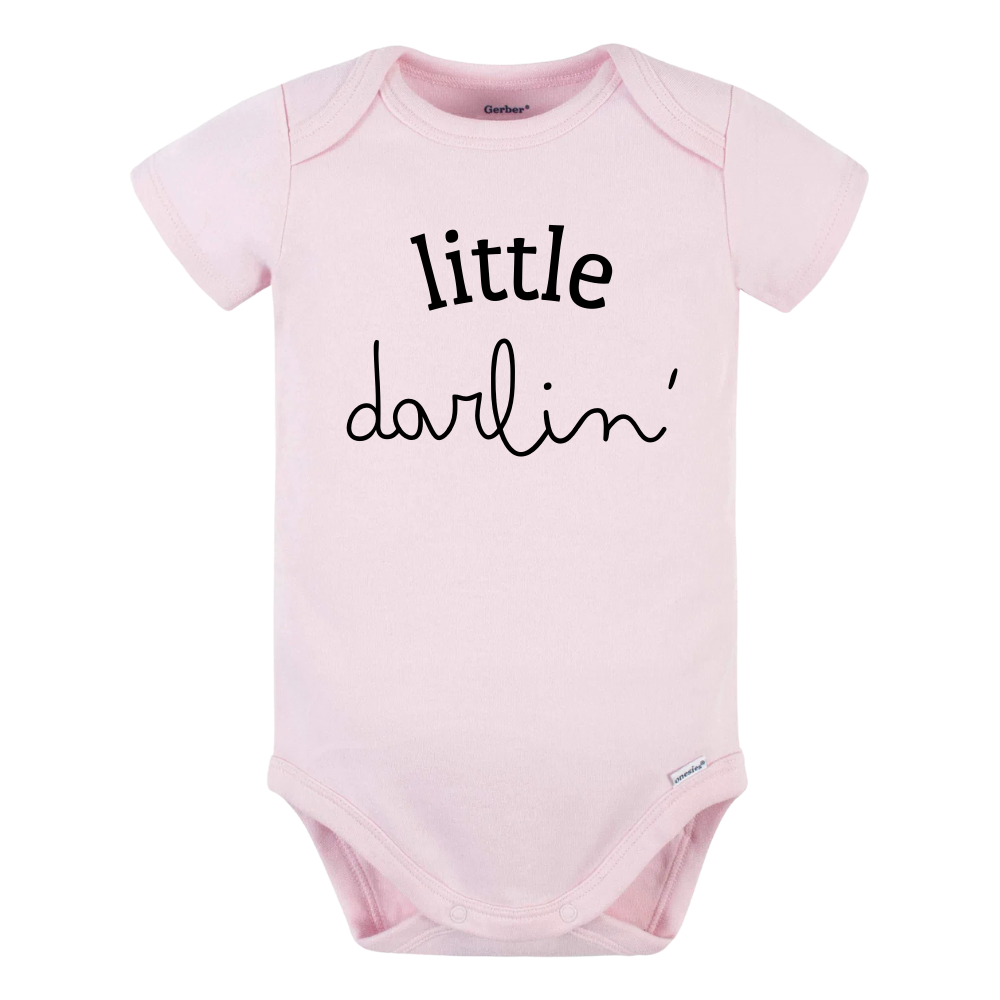 Cute Baby Gift Little Darling Baby Onesie® Baby Shower Gift for Kids Shirt Baby Bodysuit