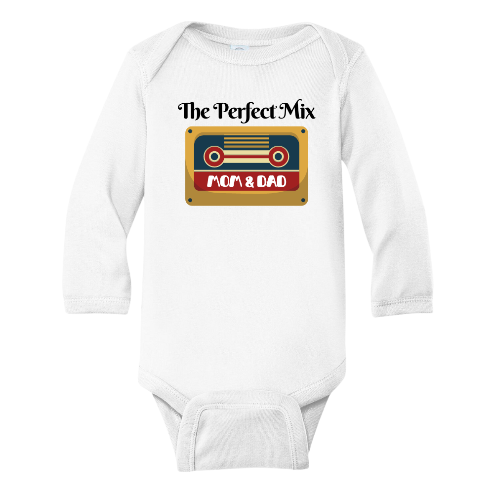 Cassette Kid Tshirt Baby Onesie® The Perfect Mix Baby Bodysuit Newborn Outfit