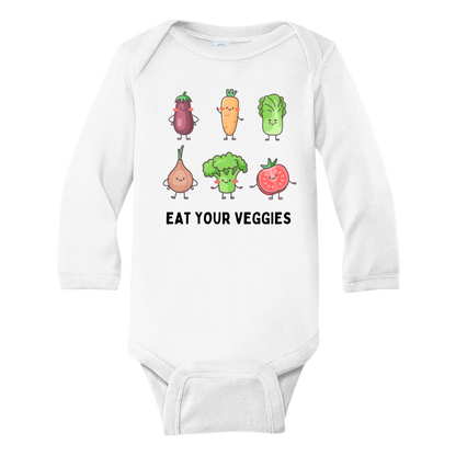 Kids Tshirt Baby Onesie® Eat Your Veggies Baby Bodysuit Newborn Outfit Gift