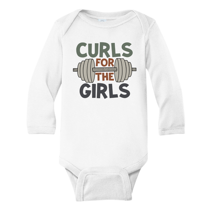 Cute Shirt Baby Onesie® Curls for The Girls Baby Shower Gift Newborn Clothes