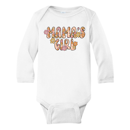 Children Clothing Baby Onesie® Floral Mama's Girl Bodysuit Baby Shower Gift for Mother's Day